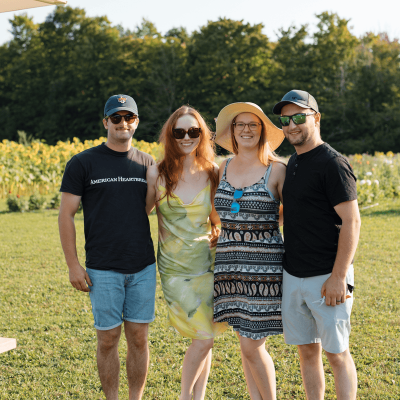 An Evening in the Flower Field