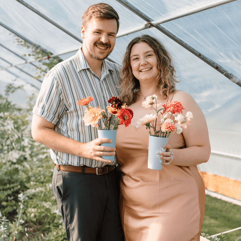 An Evening in the Flower Field