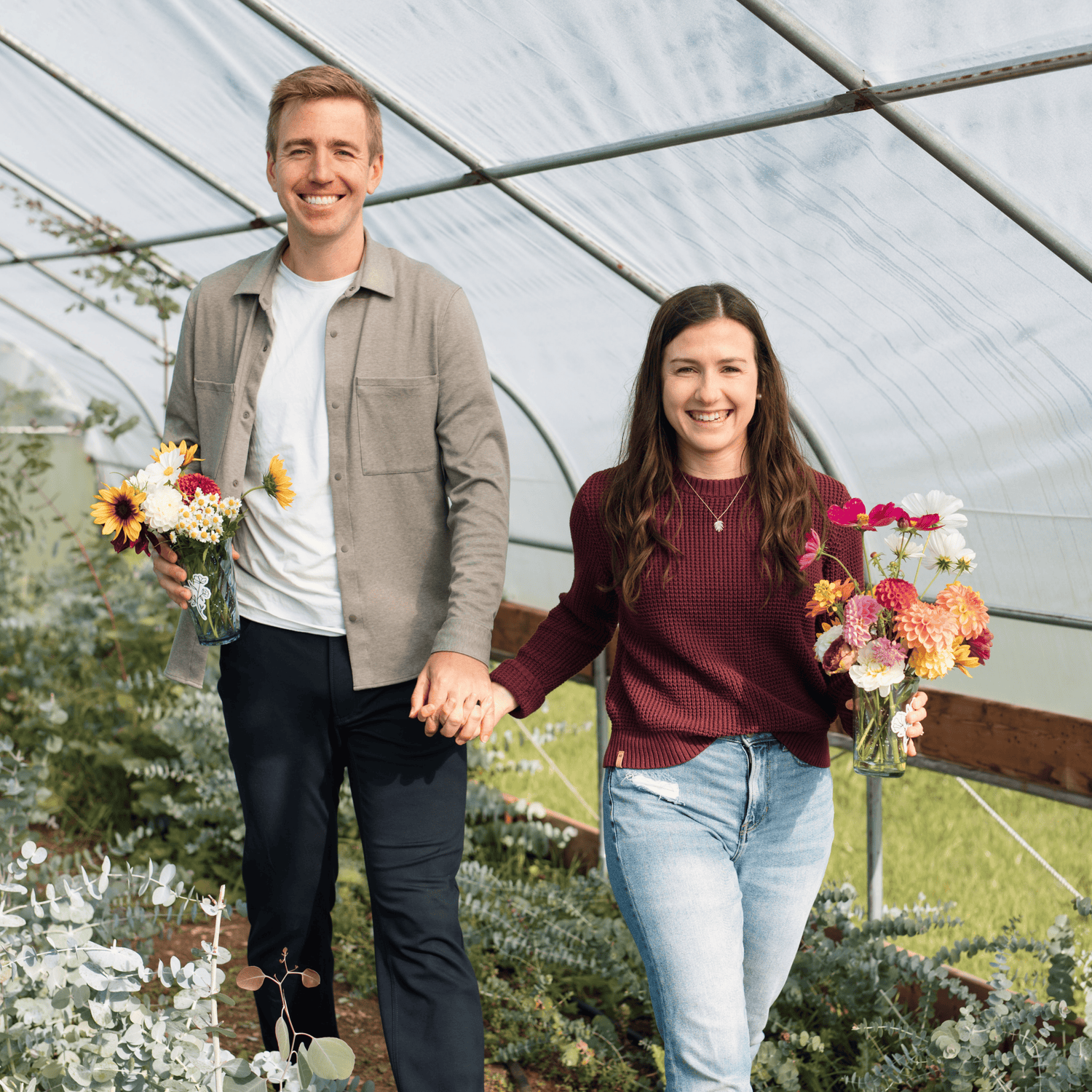 An Evening in the Flower Field