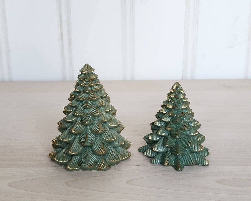 Concrete Christmas Tree - Green
