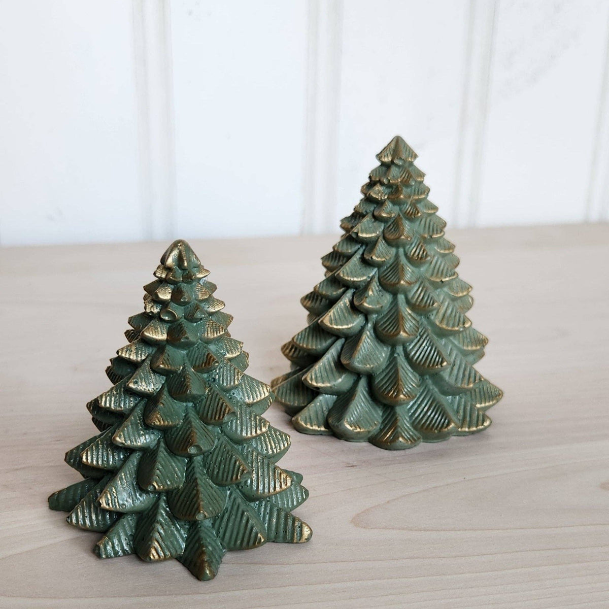 Concrete Christmas Tree - Green