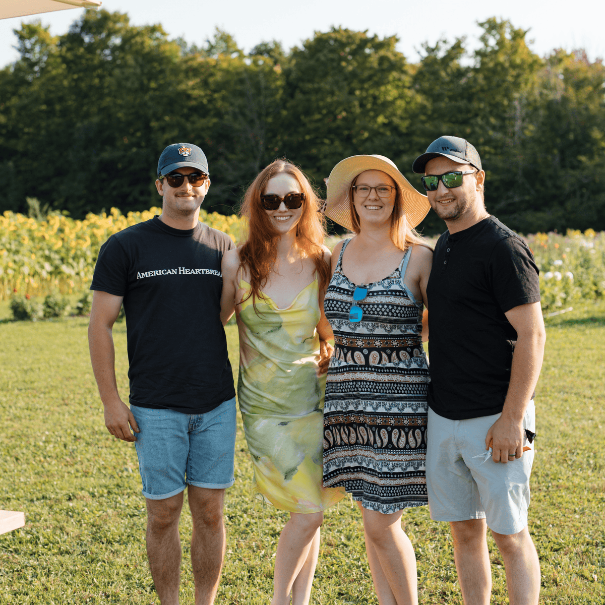 An Evening in the Flower Field