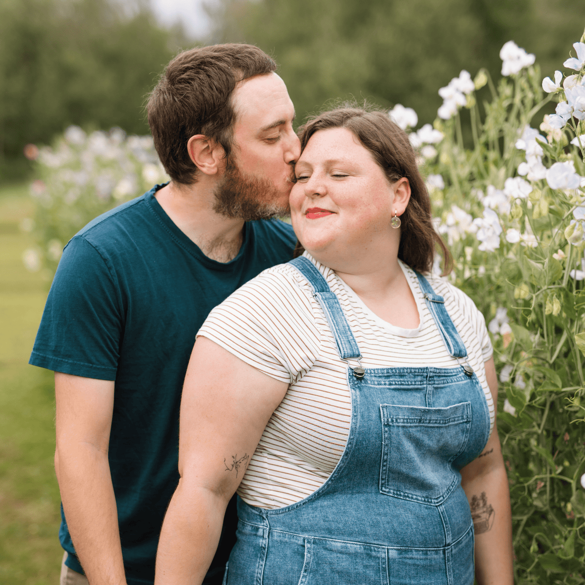 An Evening in the Flower Field