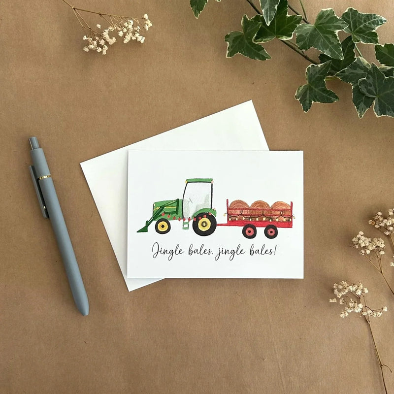 Jingle Bales Card