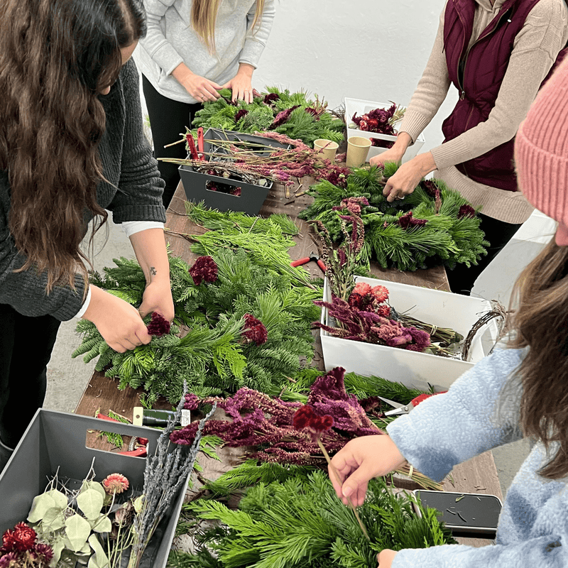 A Christmas Carol Wreath Workshop (Nov 26 & 30)