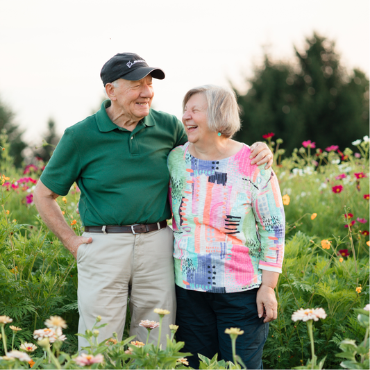 An Evening in the Flower Field