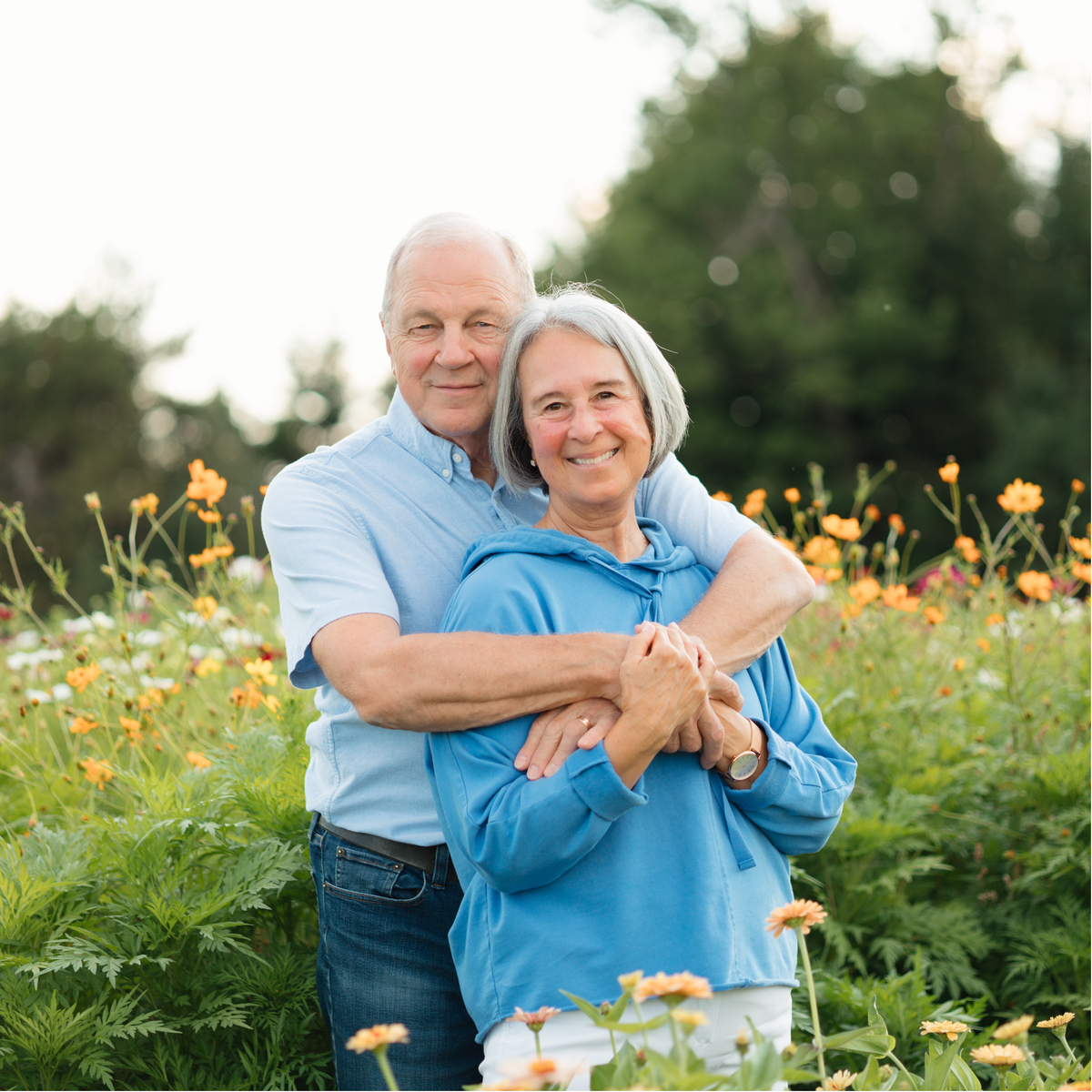 An Evening in the Flower Field