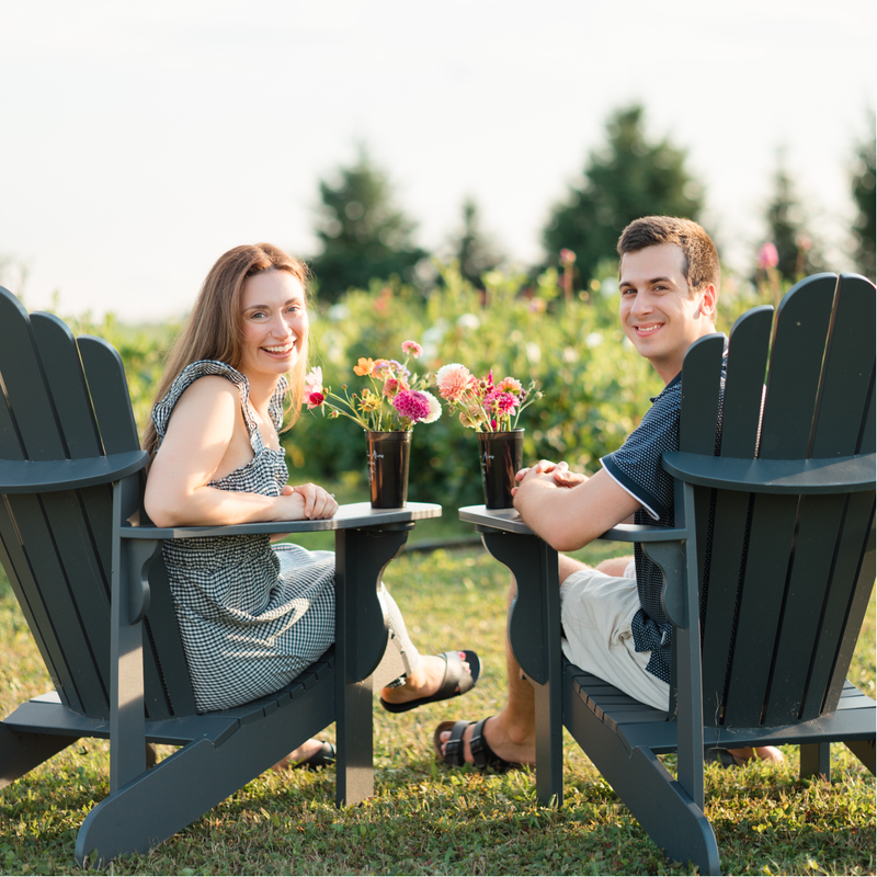 An Evening in the Flower Field