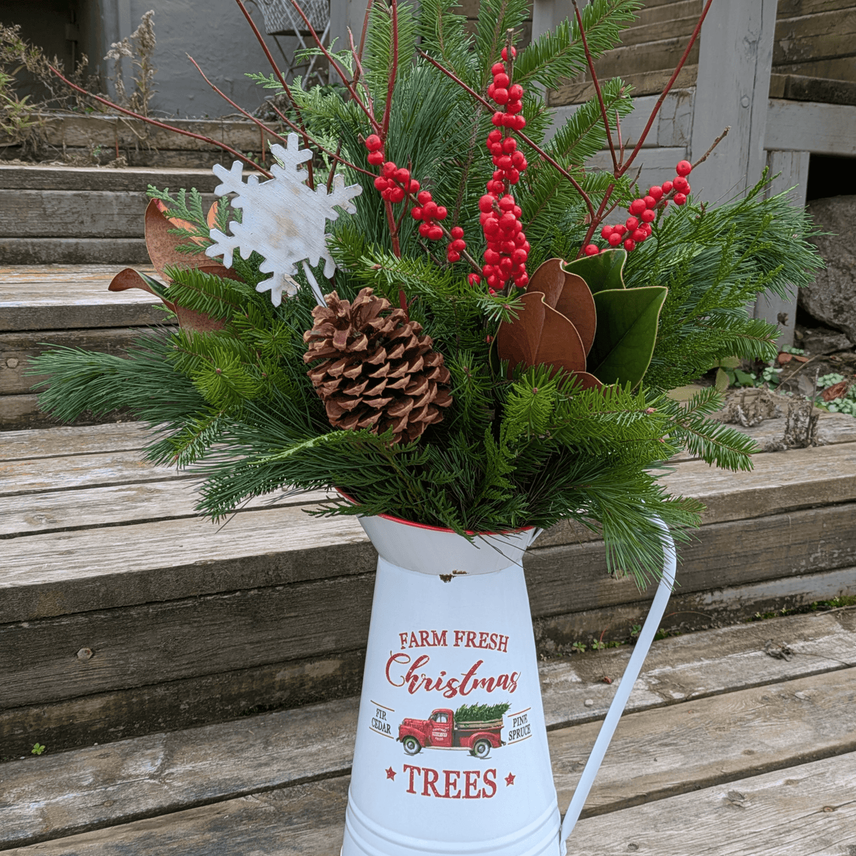 Winter Planter (Pre-Made)