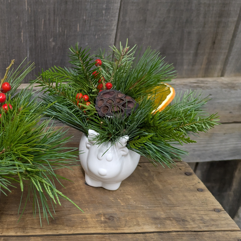 [Pre-Order] Holiday Cheer Pot/Centrepiece