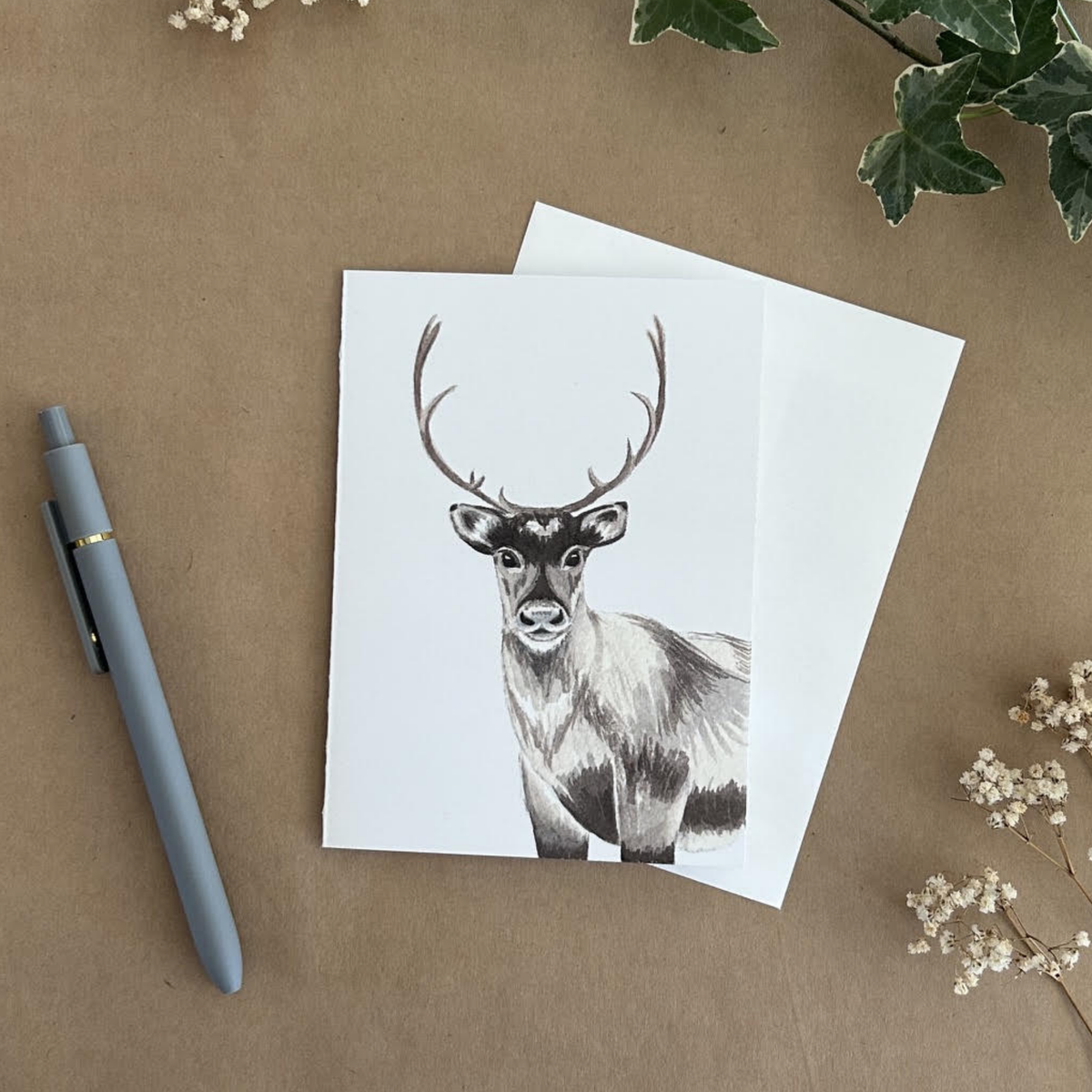 Reindeer Card