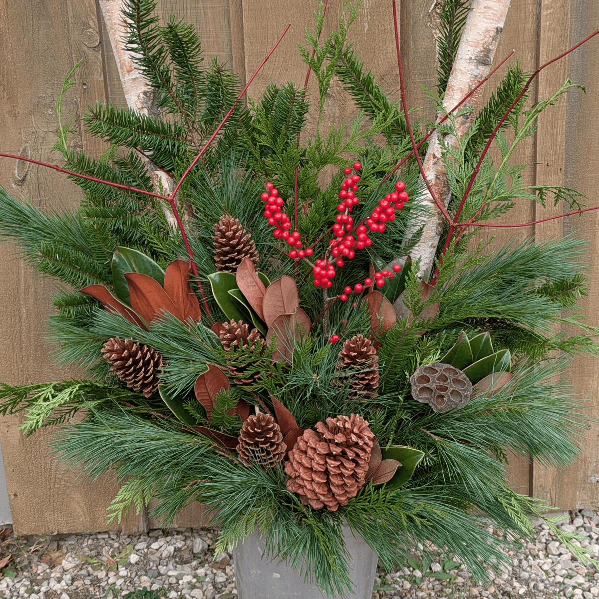 Winter Planter (Pre-Made)