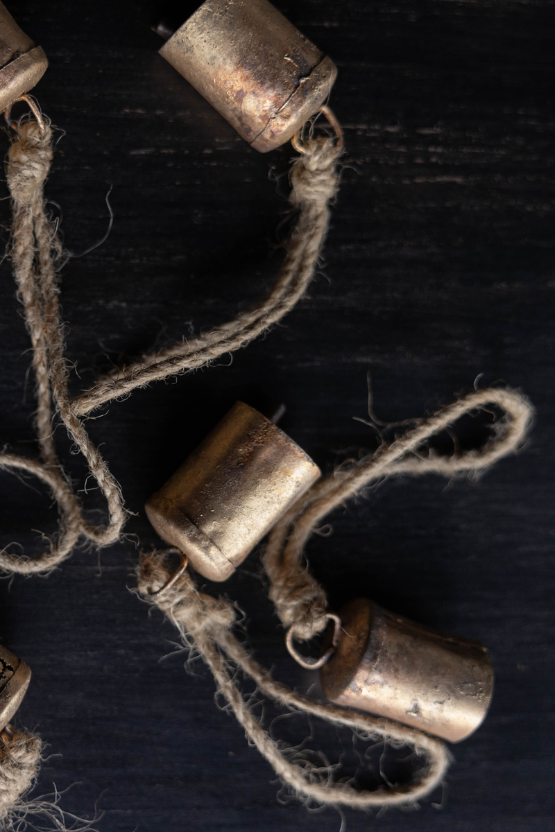 Barrel Iron Bell Ornament