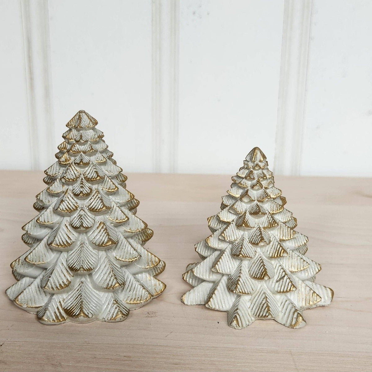 Concrete Christmas Tree - White