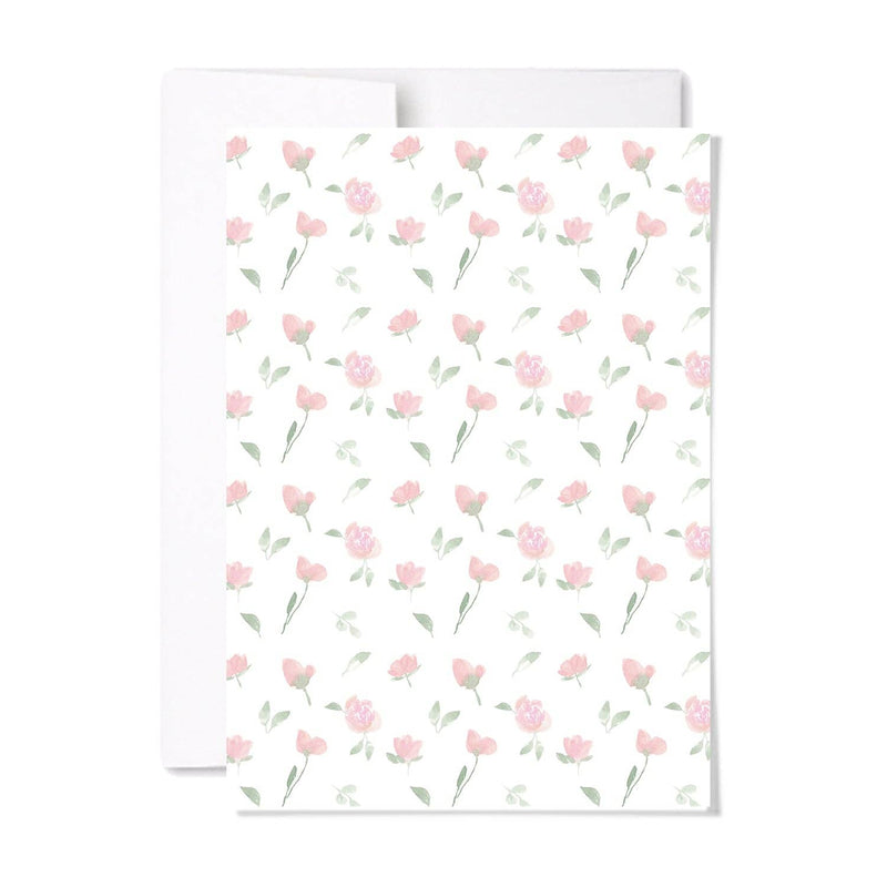 Tiny Floral Notecard